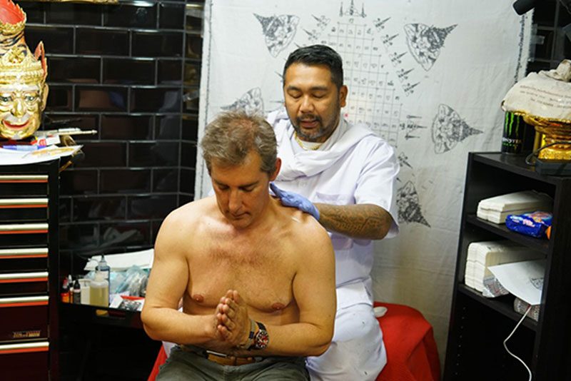 Ajarn Ohr Activating the Thai Tattoo