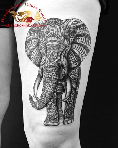 MAGICAL TATTOOS OF THAILANDS MAHOUTS ELEPHANT TRAINERS OF AYUTTHAYA   LARS KRUTAK