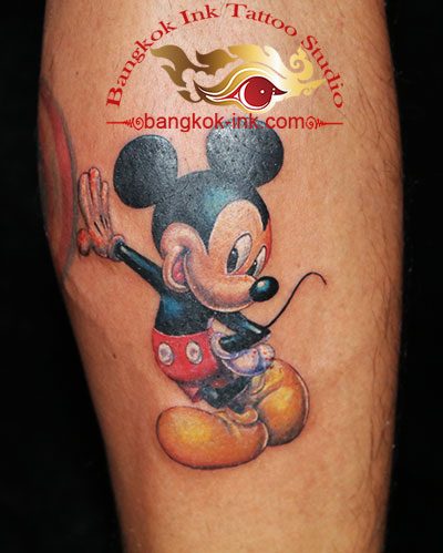 Micky Mouse Tattoo
